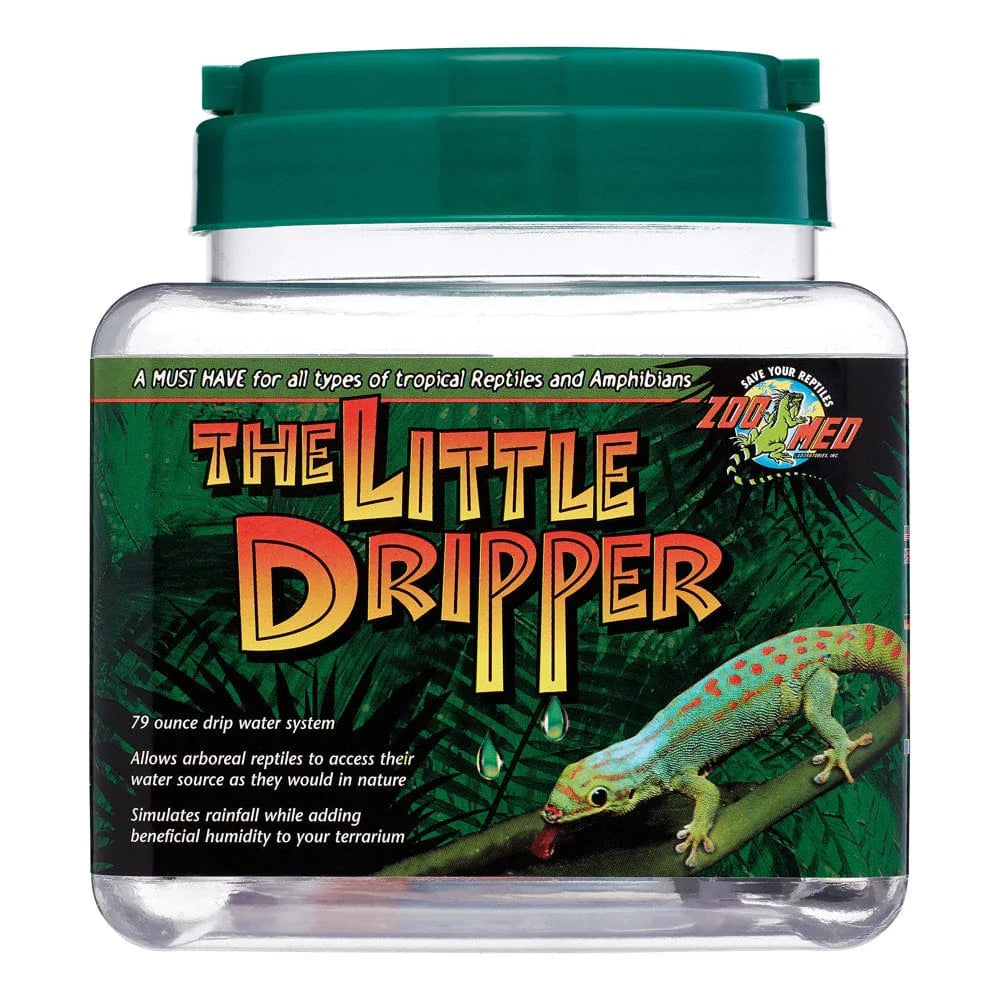 Zoo Med Little Dripper for Reptiles and Amphibians Animals & Pet Supplies > Pet Supplies > Reptile & Amphibian Supplies > Reptile & Amphibian Food Zoo Med Laboratories   