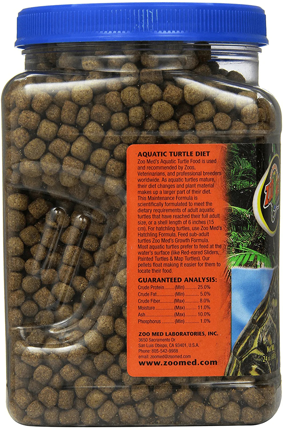 Zoo Med Natural Aquatic Turtle Food, Maintenance Formula, 24-Ounce Animals & Pet Supplies > Pet Supplies > Reptile & Amphibian Supplies > Reptile & Amphibian Food Zoo Med Laboratories   