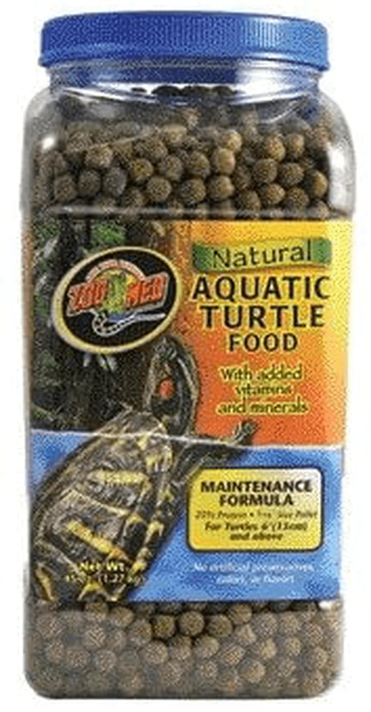 Zoo Med Natural Aquatic Turtle Food Maintenance Formula [Set of 2] Size: 45 Oz. Animals & Pet Supplies > Pet Supplies > Reptile & Amphibian Supplies > Reptile & Amphibian Food Zoo Med   