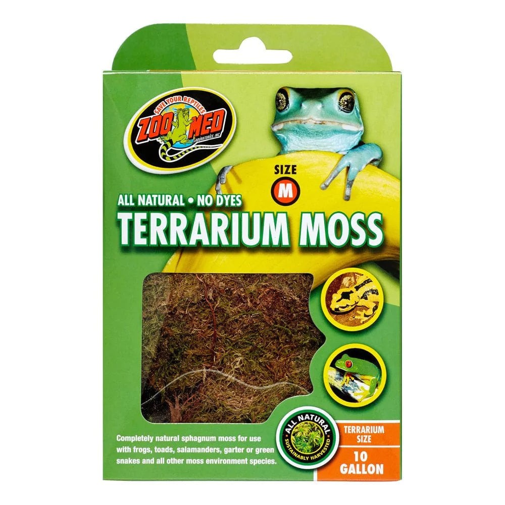 Zoo Med Natural Terrarium Moss Substrate, Medium Animals & Pet Supplies > Pet Supplies > Fish Supplies > Aquarium Gravel & Substrates ZOO Med LABORATORIES INC   