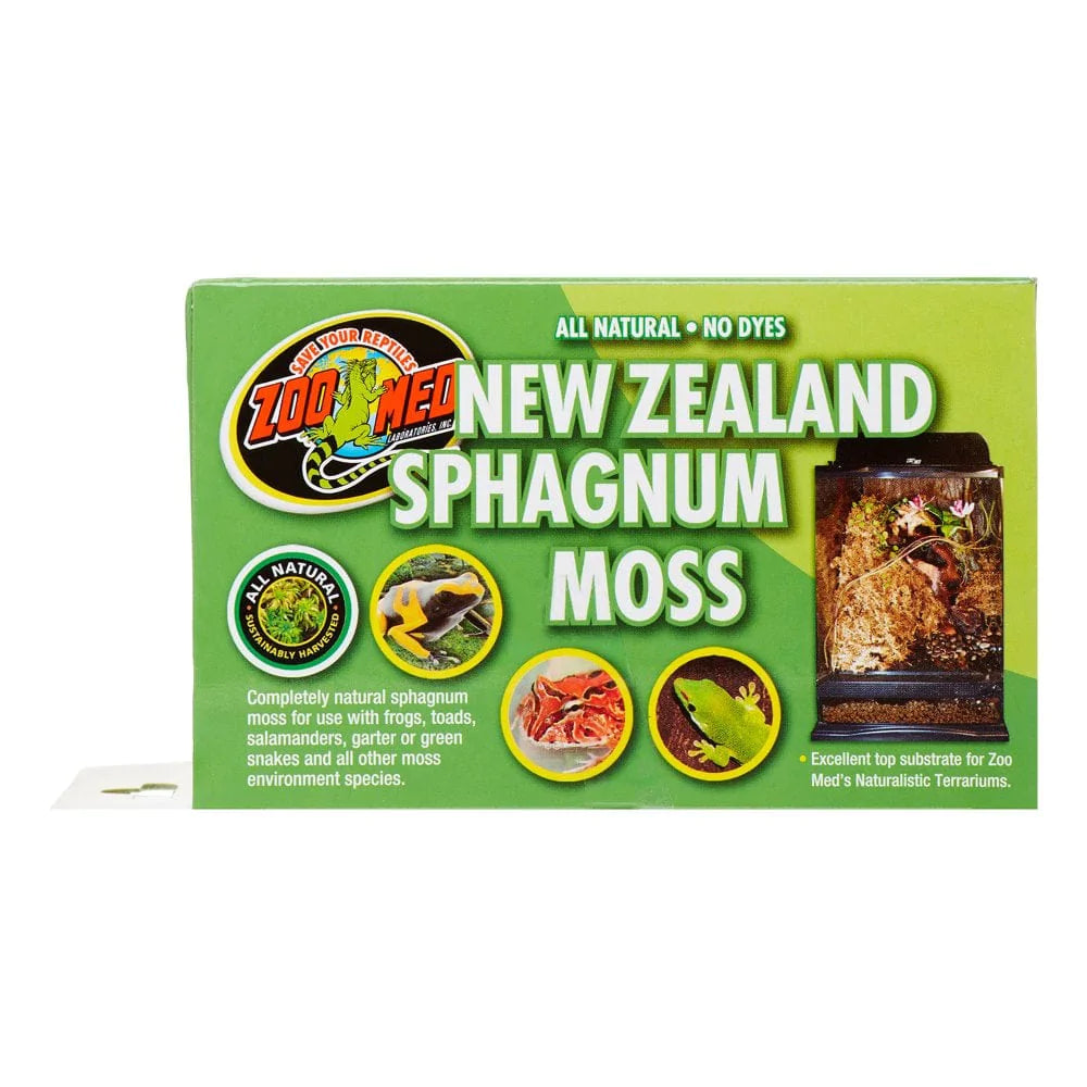 Zoo Med New Zealand Sphagnum Moss Terrarium Substrate, 80 Cu In Animals & Pet Supplies > Pet Supplies > Fish Supplies > Aquarium Gravel & Substrates ZOO Med LABORATORIES INC   