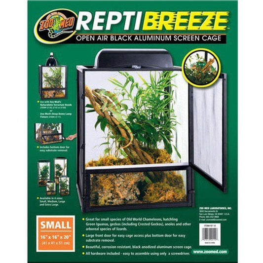 Zoo Med Reptibreeze Screen Cage Animals & Pet Supplies > Pet Supplies > Reptile & Amphibian Supplies > Reptile & Amphibian Substrates ZOO MED LABORATORIES, INC.   