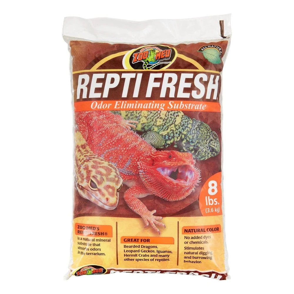 Zoo Med Reptifresh Odor Eliminating Substrate, 8 Lb Animals & Pet Supplies > Pet Supplies > Fish Supplies > Aquarium Gravel & Substrates ZOO Med LABORATORIES INC   