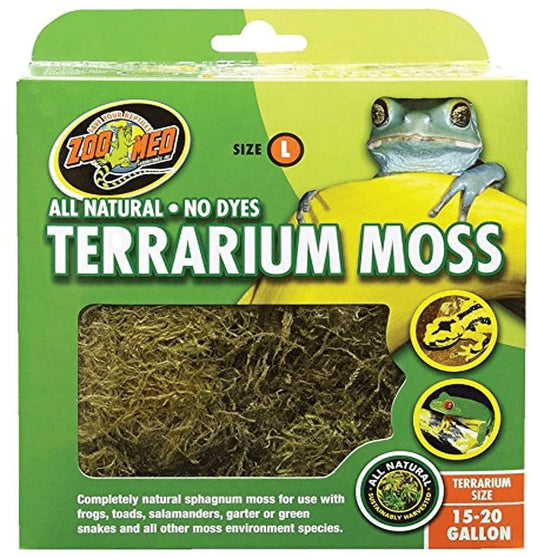 Zoo Med Terrarium Moss 15 to 20 Gallon
