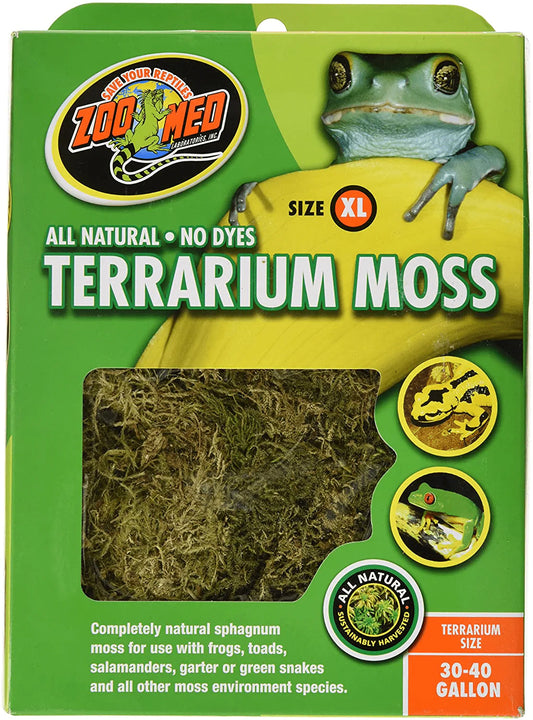 Zoo Med Terrarium Moss 30-40 Gallons Animals & Pet Supplies > Pet Supplies > Reptile & Amphibian Supplies > Reptile & Amphibian Substrates Zoo Med   
