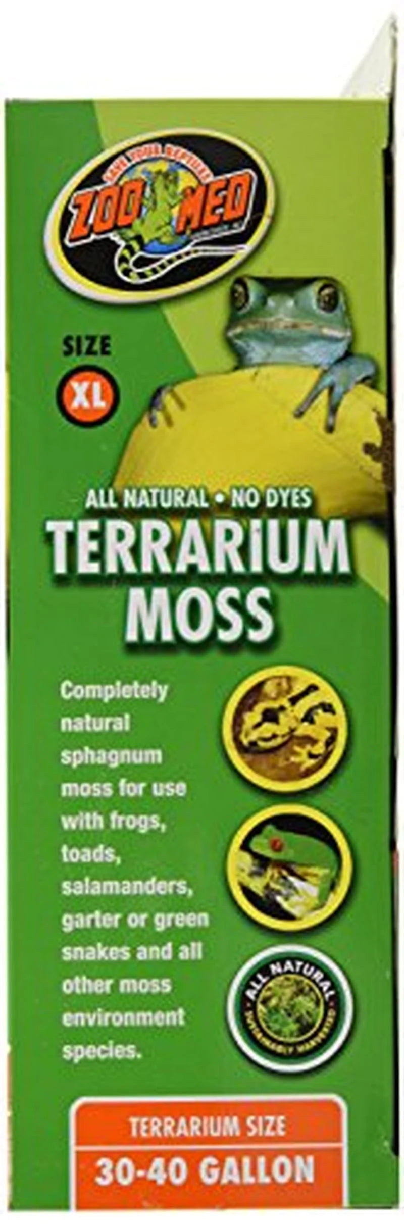 Zoo Med Terrarium Moss 30-40 Gallons