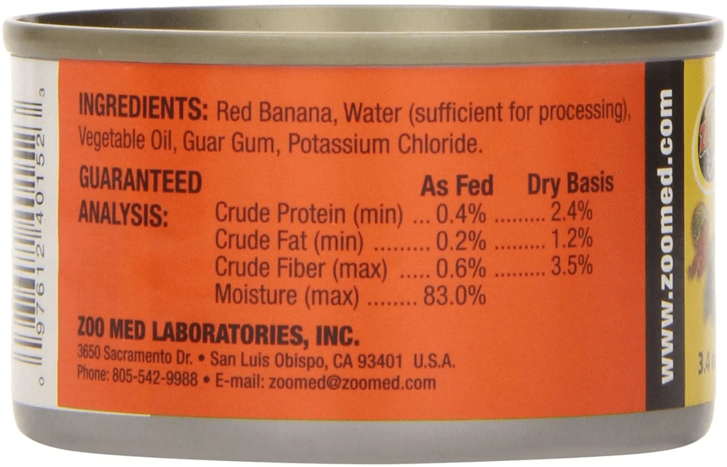 Zoo Med Tropical Fruit Mix-Ins Red Banana Reptile Food, 3.4-Ounce (3 Pack) Animals & Pet Supplies > Pet Supplies > Reptile & Amphibian Supplies > Reptile & Amphibian Food Zoo Med   