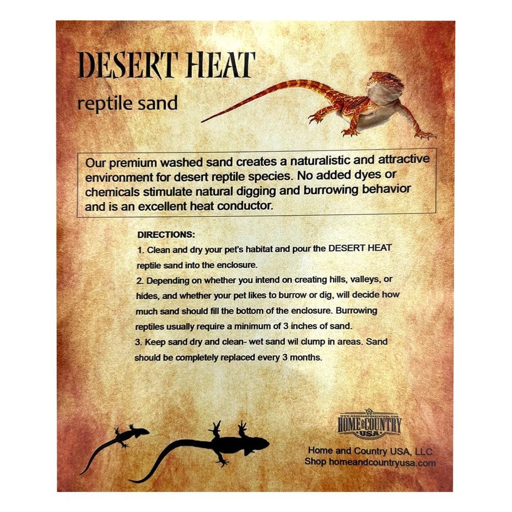 Zoomed 100W Basking Bulb Reptile Heat Lamp (2 Pack) with 10 Pound Bag of Desert Heat Reptile Sand- Starter Pack Animals & Pet Supplies > Pet Supplies > Reptile & Amphibian Supplies > Reptile & Amphibian Substrates Home and Country USA   