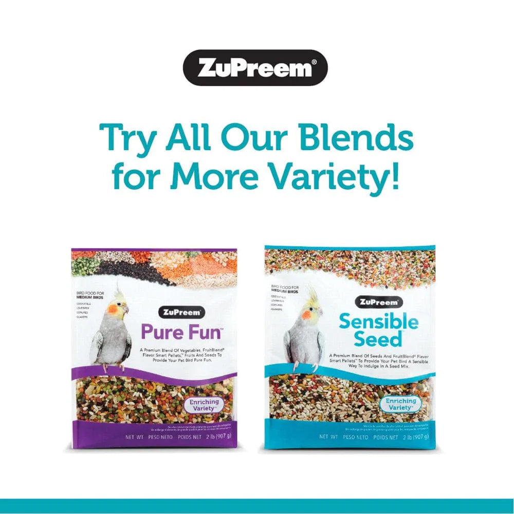 Zupreem Bright Bites | Tropical Treats | for Medium Birds Animals & Pet Supplies > Pet Supplies > Bird Supplies > Bird Treats Zupreem   