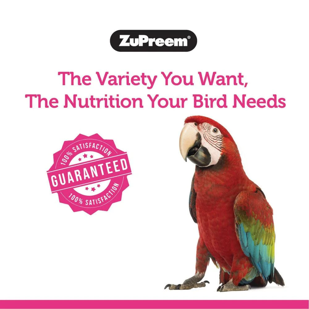 Zupreem Bright Blends | Daily Bird Food | for Large Birds