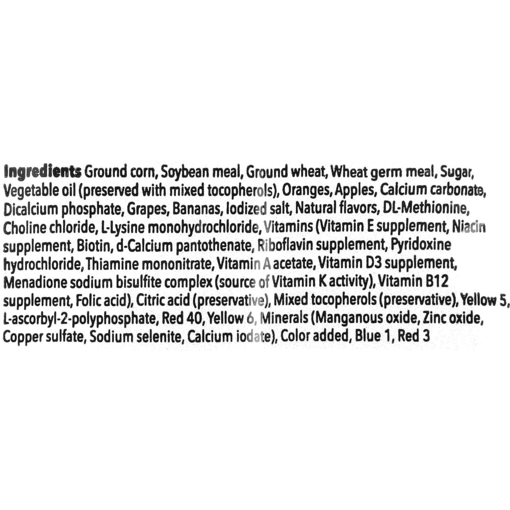 Zupreem® Fruitblend® Flavor with Natural Flavors | Daily Bird Food for Parrots & Conures | 2Lbs Animals & Pet Supplies > Pet Supplies > Bird Supplies > Bird Treats Zupreem   