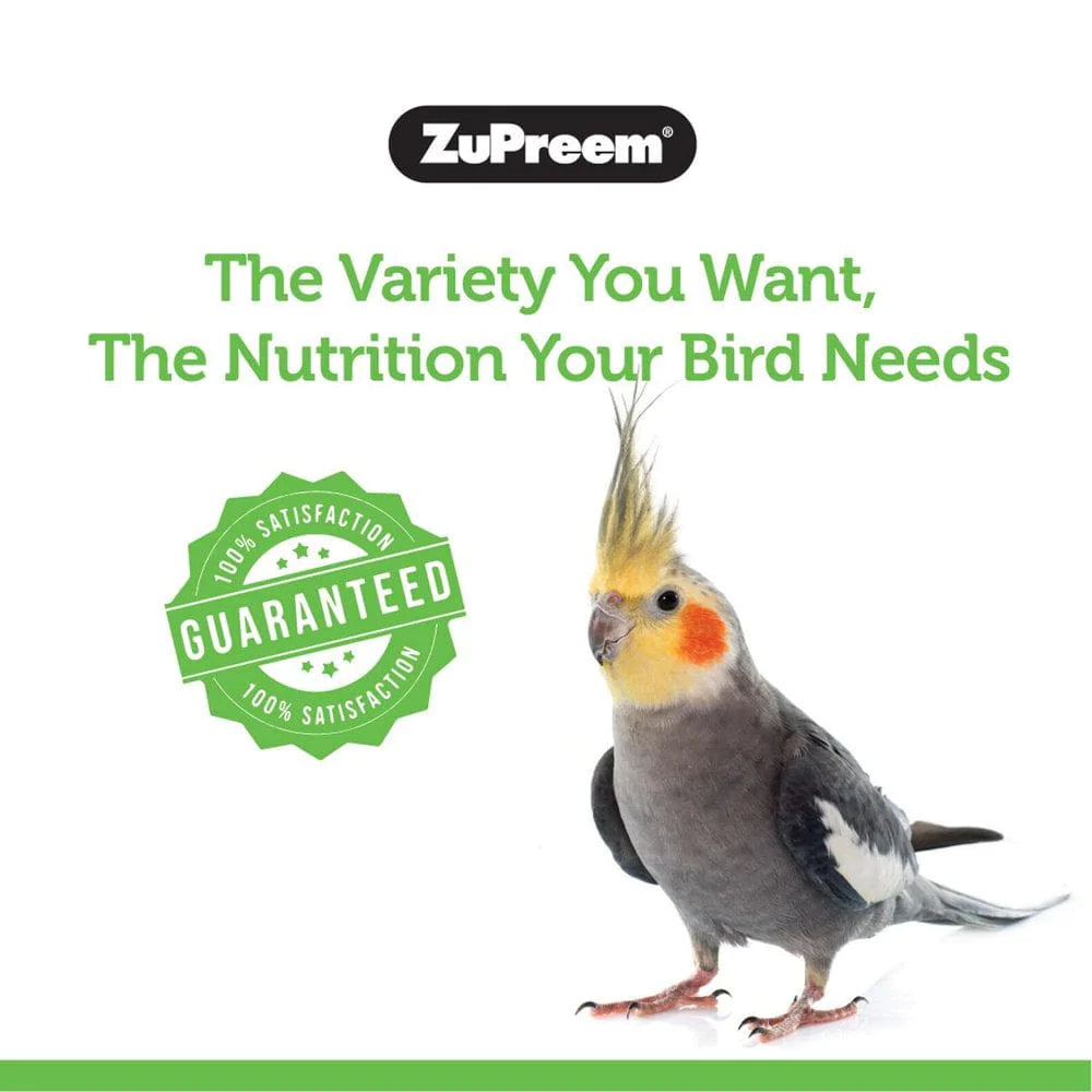 Zupreem® Natural Bird Food | Daily Bird Food for Medium Birds | 2.5 Lb Animals & Pet Supplies > Pet Supplies > Bird Supplies > Bird Food Zupreem   