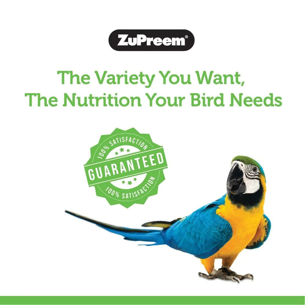 Zupreem® Natural Bird Food | Daily Bird Food for Parrots and Conures | 3 Lb Animals & Pet Supplies > Pet Supplies > Bird Supplies > Bird Treats Zupreem   