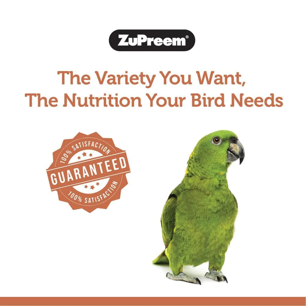 Zupreem® Nutblend® Flavor with Natural Nut Flavors | Daily Bird Food for Parrots and Conures | 3.25 Lb Animals & Pet Supplies > Pet Supplies > Bird Supplies > Bird Food Zupreem   