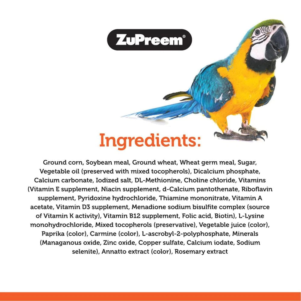 Zupreem® Pastablend™ | Daily Bird Food for Large Birds | 3 Lb Animals & Pet Supplies > Pet Supplies > Bird Supplies > Bird Food Zupreem   