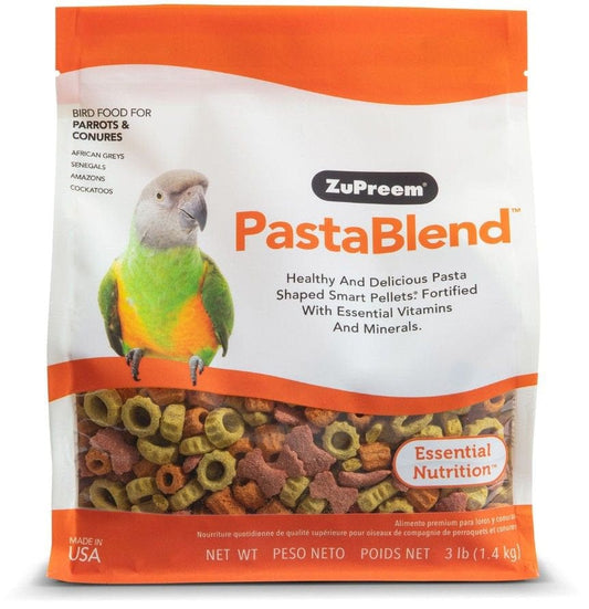 Zupreem Pastablend Pellet Bird Food for Parrot and Conure 3 Lbs Animals & Pet Supplies > Pet Supplies > Bird Supplies > Bird Food Zupreem   