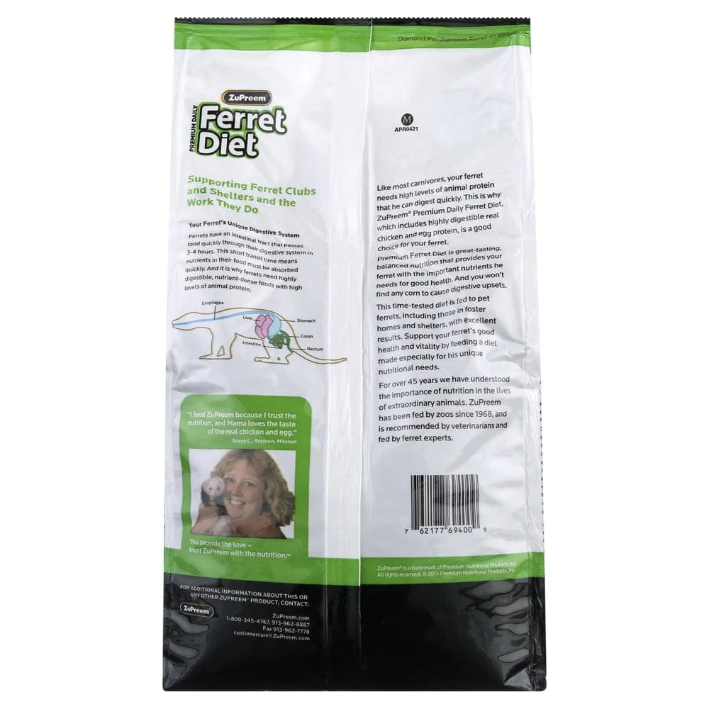 Zupreem sales ferret food