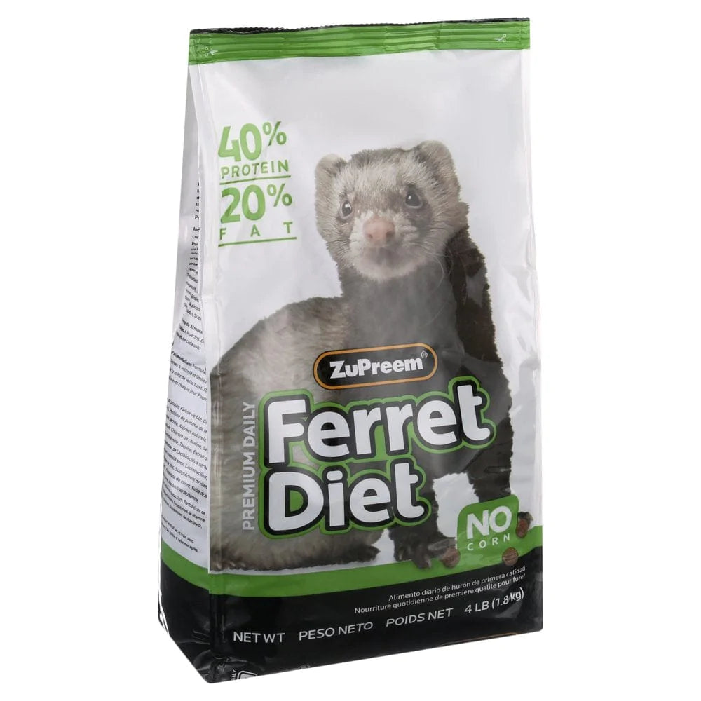 Zupreem® Premium Diet Food | Daily Food for Ferrets | Corn Free | 4Lbs Animals & Pet Supplies > Pet Supplies > Small Animal Supplies > Small Animal Food Zupreem   