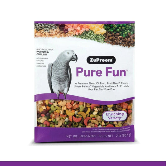 Zupreem® Pure Fun® | Bird Food for Parrots and Conures | 2 Lb Animals & Pet Supplies > Pet Supplies > Bird Supplies > Bird Food Zupreem   