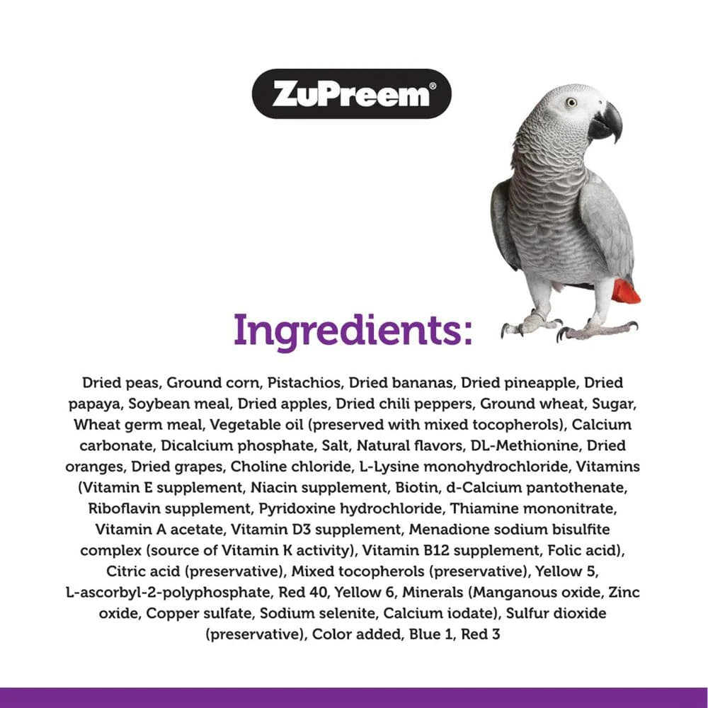 Zupreem® Pure Fun® | Bird Food for Parrots and Conures | 2 Lb Animals & Pet Supplies > Pet Supplies > Bird Supplies > Bird Food Zupreem   