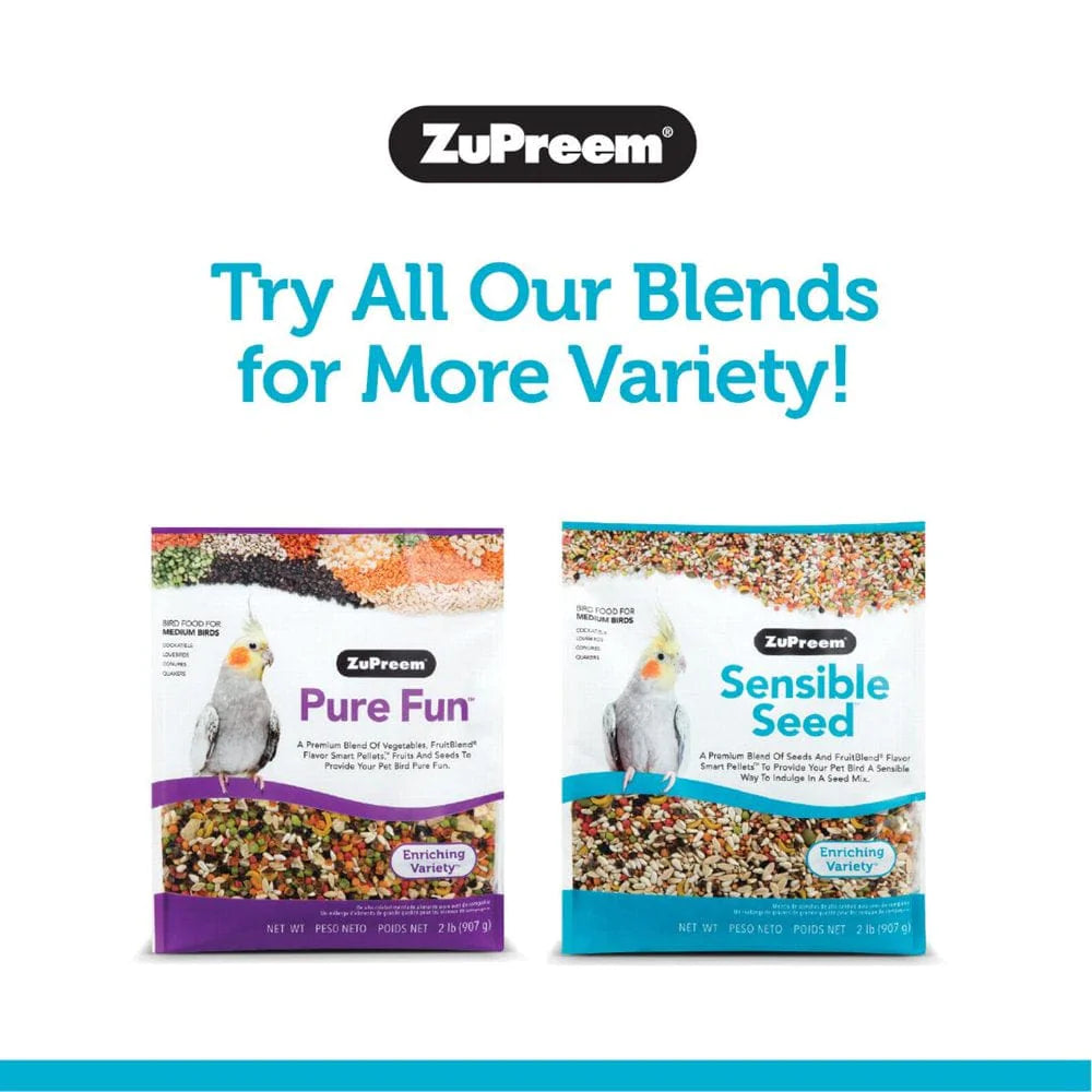 Zupreem® Sensible Seed® | Bird Food for Large Birds | 2 Lb Animals & Pet Supplies > Pet Supplies > Bird Supplies > Bird Food Zupreem   