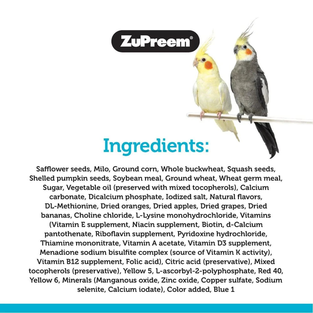 Zupreem® Sensible Seed® | Bird Food for Medium Birds | 2 Lb Animals & Pet Supplies > Pet Supplies > Bird Supplies > Bird Food Zupreem   