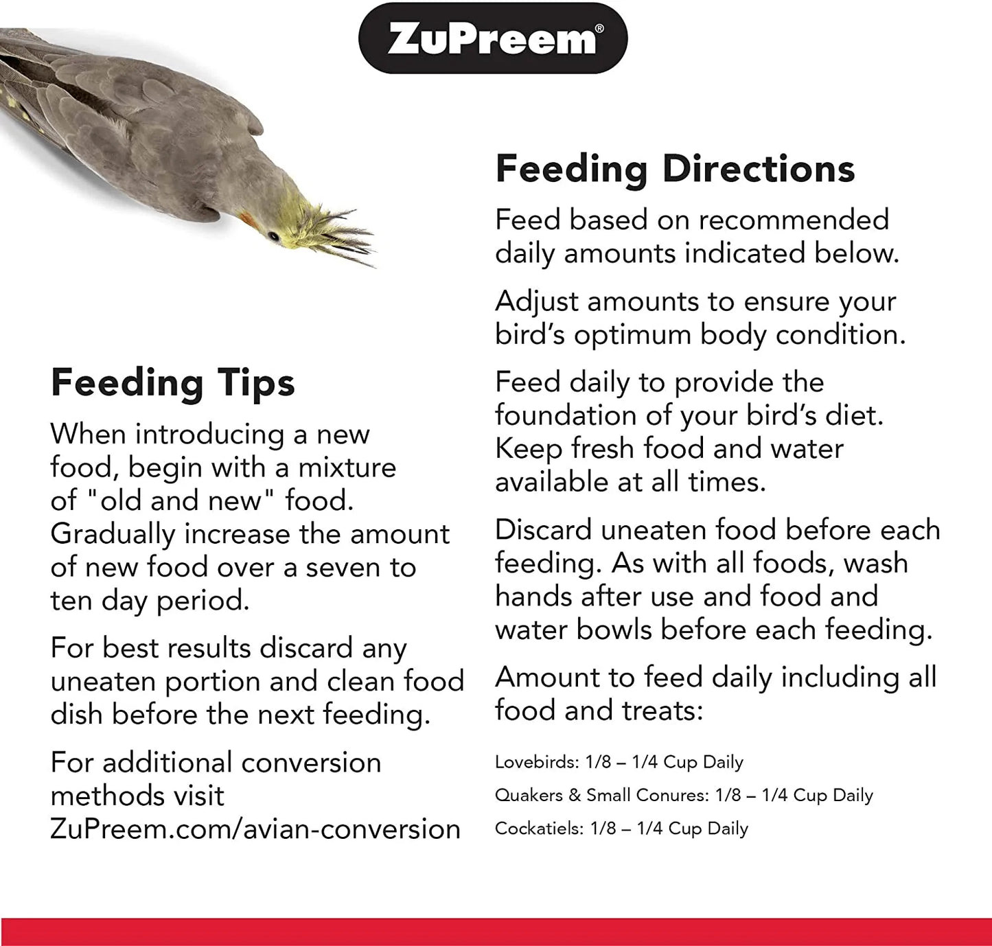 Zupreem Smart Selects Bird Food for Medium Birds (Single & 2-Pack) - Everyday Feeding for Cockatiels, Quakers, Lovebirds, Small Conures Animals & Pet Supplies > Pet Supplies > Bird Supplies > Bird Food ZuPreem   
